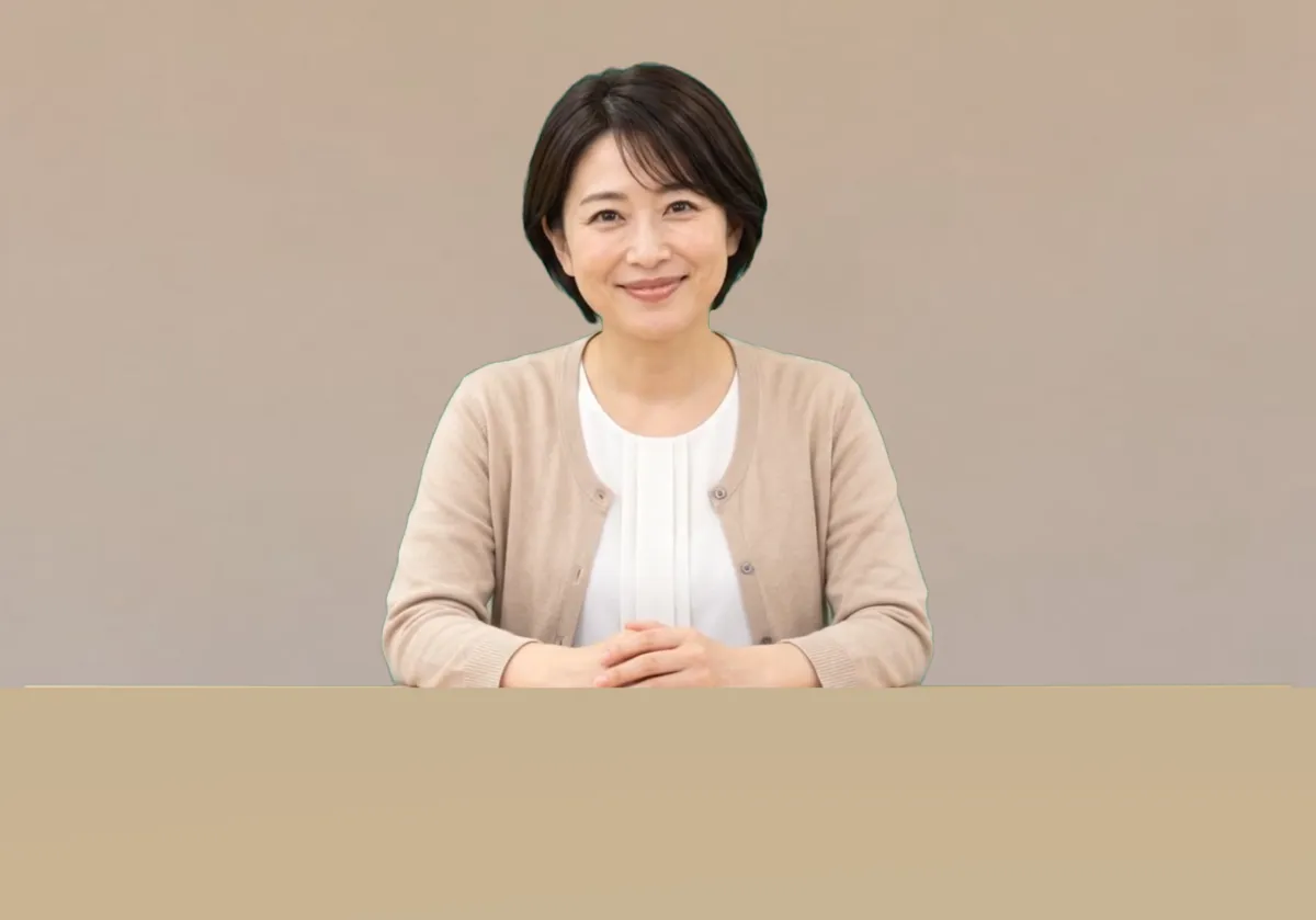 やさしい女性の先生